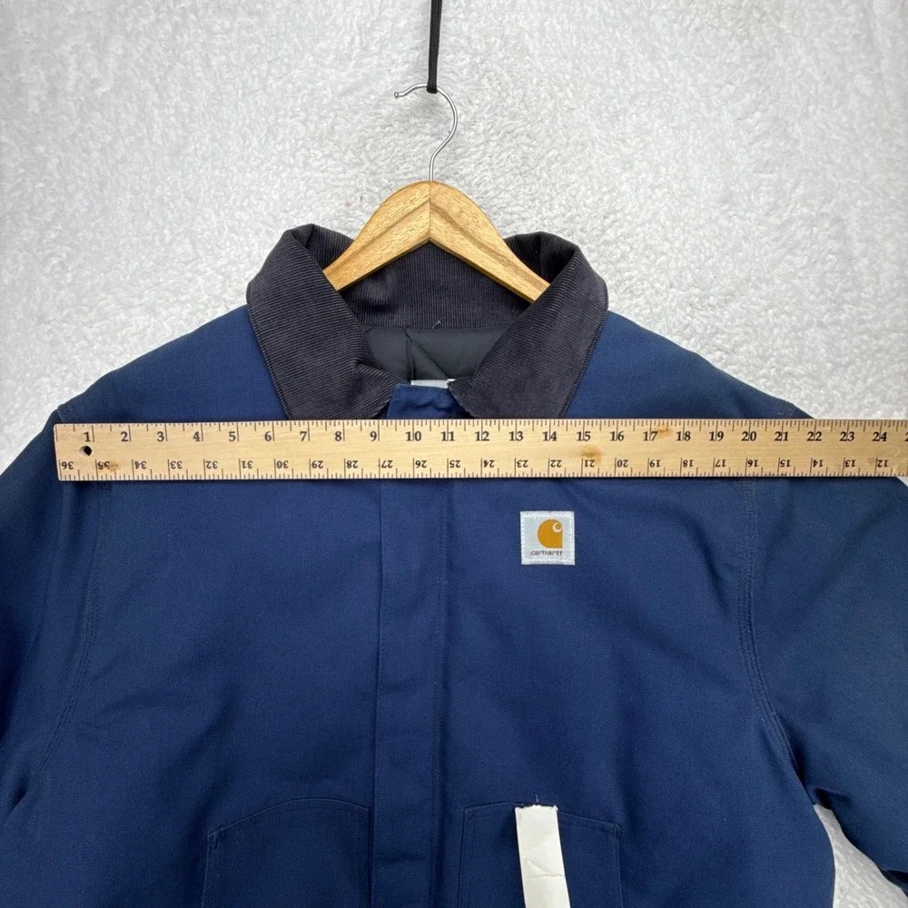 Carhartt Sandstone Jacket Arctic Quilt Lined Mens 50 Tall JQ1902 Navy NWT‎ NOS